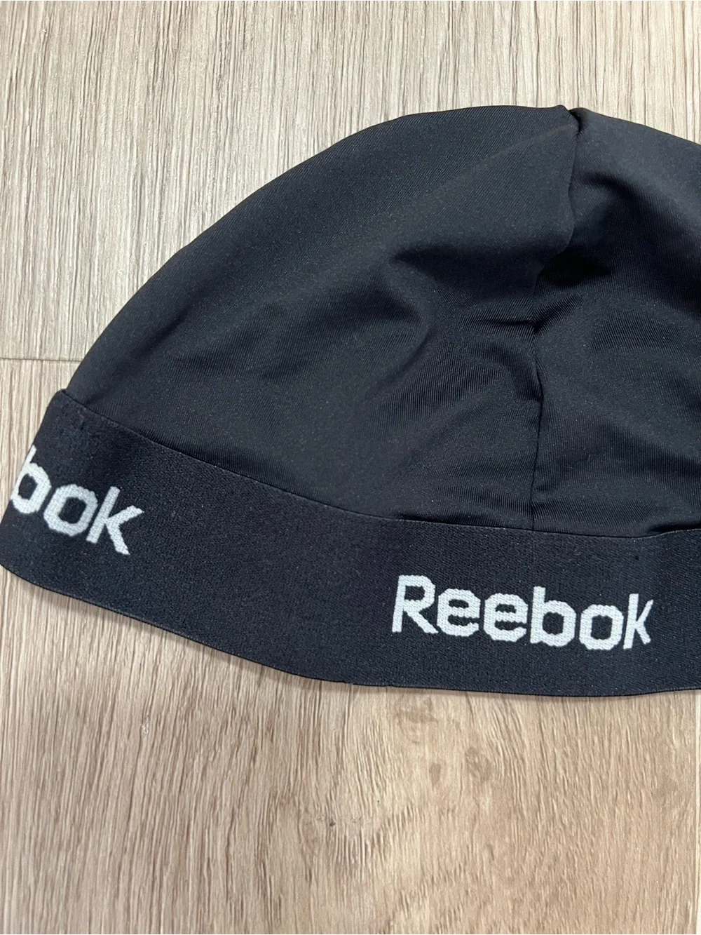 Reebok Black Performance Skull Cap Beanie One Size